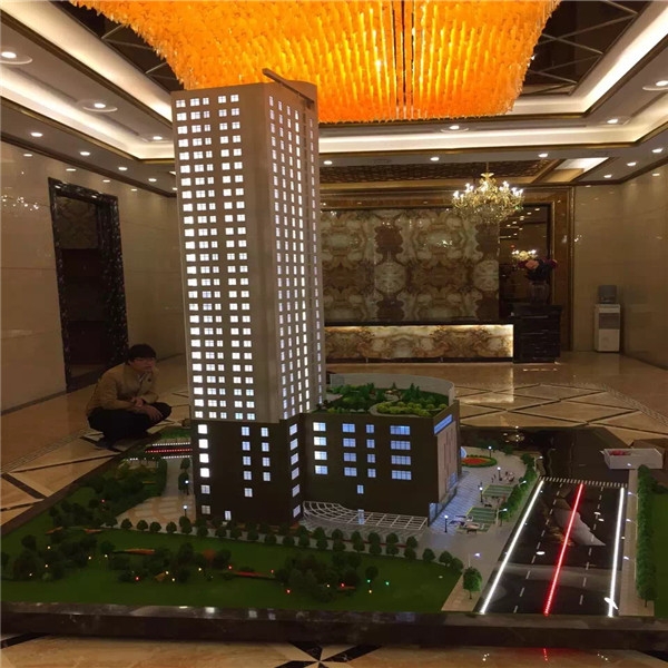 西北更大比例青海楼盘模型展示