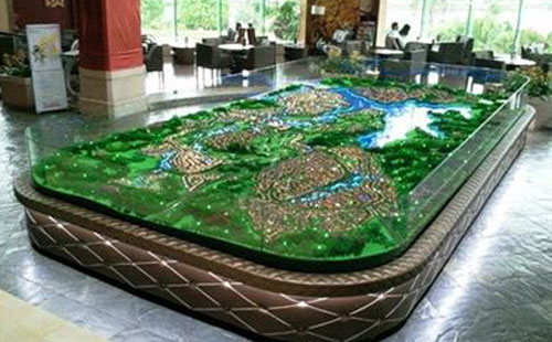 青海制作沙盘模型需要注意细节